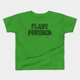 plant powered Kids T-Shirt